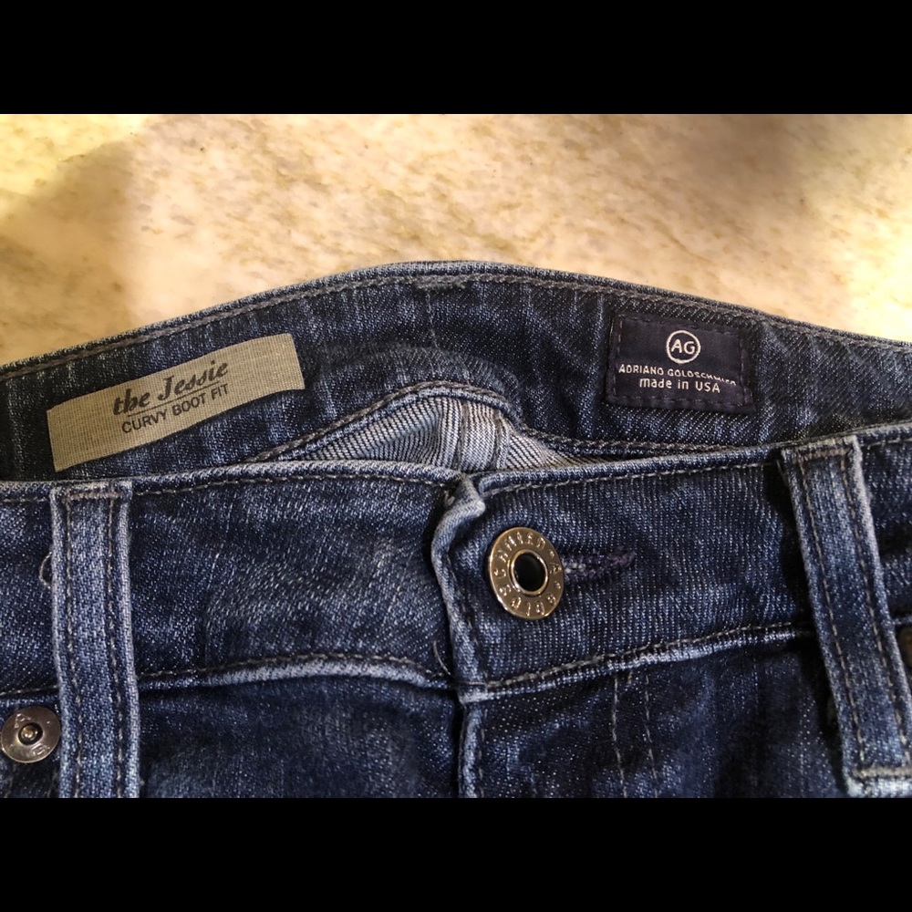 AG Adriano Goldschmied The Jessie Curvy Boot Fit - Picture 7 of 8